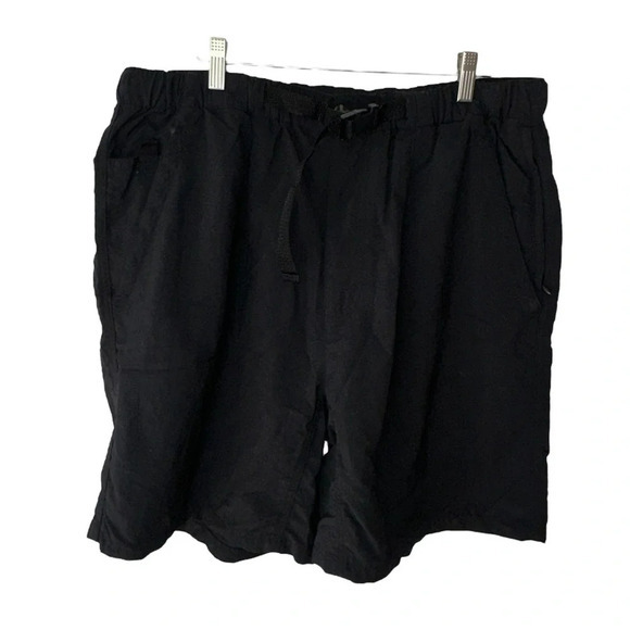 Outer Rim XL‎ black nylon pull on hiking shorts - Picture 1 of 6